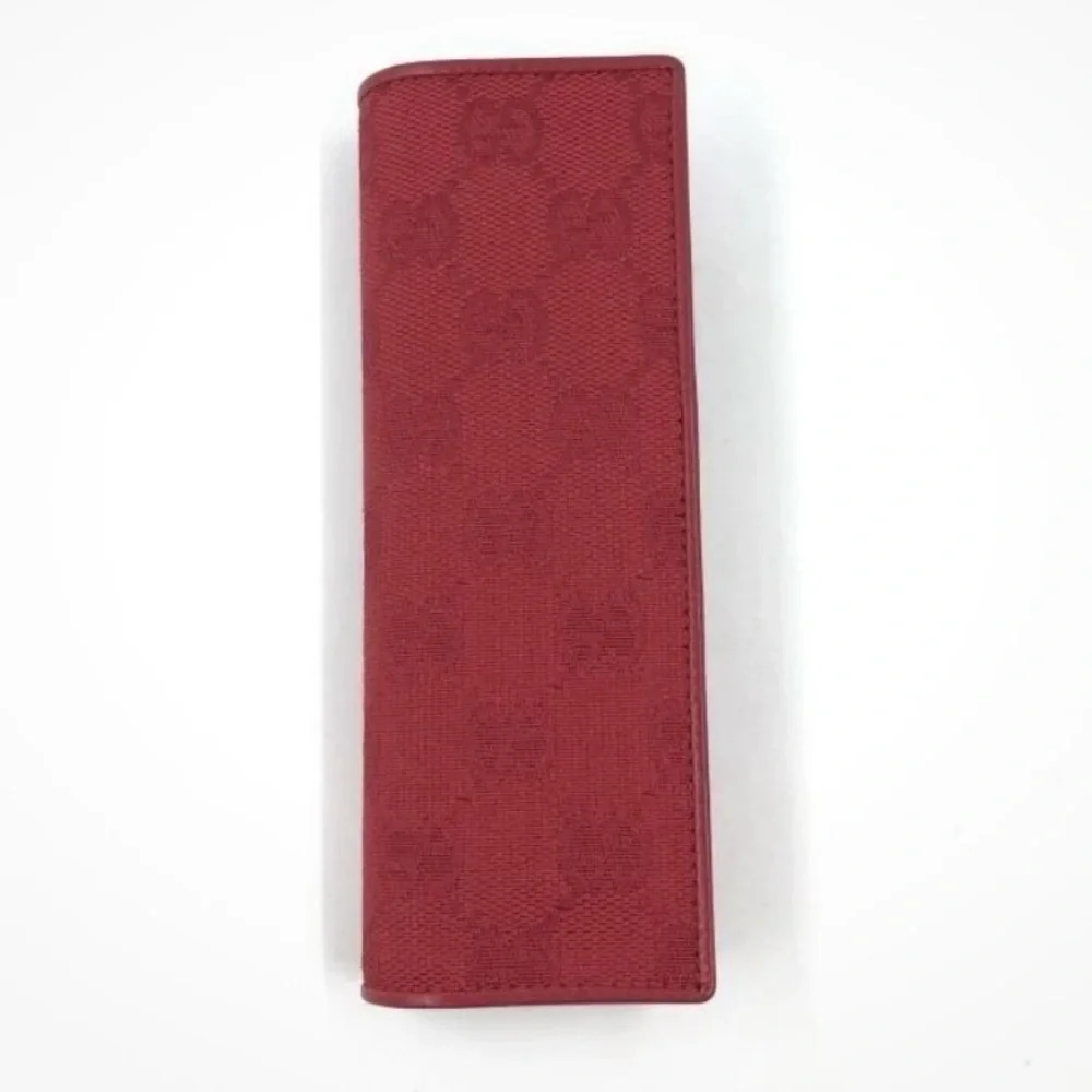 GUCCI Red GG Monogram Canvas Pen/Pencil Case Luxury Desk Accessory
Made in Italy - Picture 5 of 16